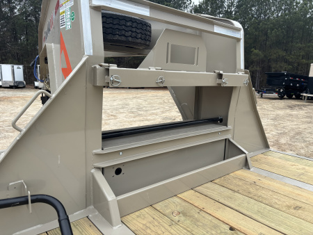 New 2026 RawMaxx FDX 102X30 Flatbed Trailer / 12" OC / MAXX RAMPS / BRIDGE FRAME / TORQUE TUBE / CHAIN RACK / 14 PLY TIRES / ELEC - HYD BRAKES / 25.99K GVWR