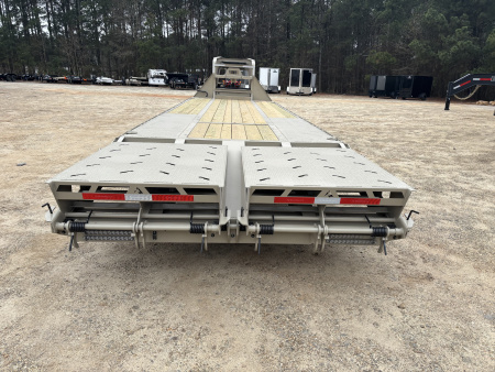 New 2026 RawMaxx FDX 102X30 Flatbed Trailer / 12" OC / MAXX RAMPS / BRIDGE FRAME / TORQUE TUBE / CHAIN RACK / 14 PLY TIRES / ELEC - HYD BRAKES / 25.99K GVWR