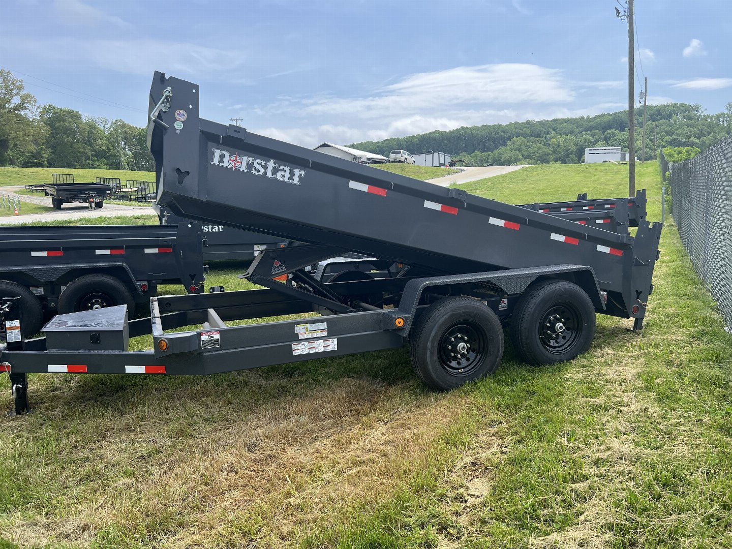 New 2026 Norstar DCB 7X14 Dump Trailer