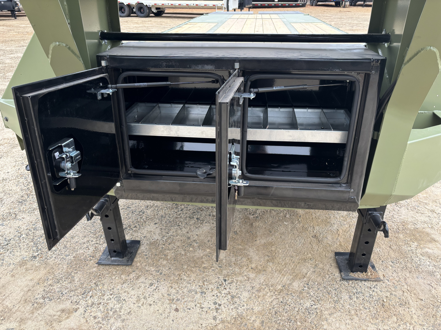 New 2026 RawMaxx FDX 102X30 Flatbed Trailer / 12" OC / MAXX RAMPS / BRIDGE FRAME / TORQUE TUBE / CHAIN RACK / 14 PLY TIRES / ELEC - HYD BRAKES / 25.99K GVWR