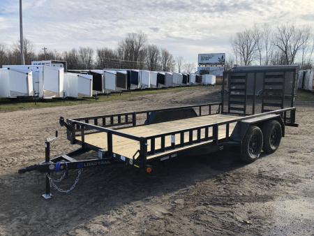 New 2026 Load Trail 83X16 W/ ATV SIDES Landscape Trailer
