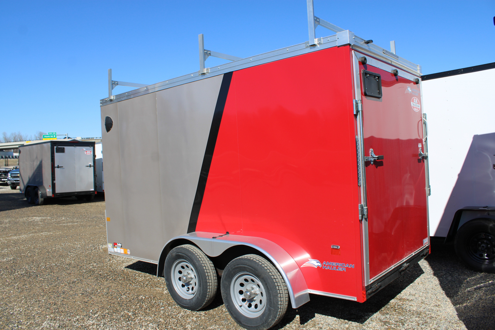 New 2026 American Hauler 6X12 R TA STOCK ID 52212 Cargo / Enclosed Trailer