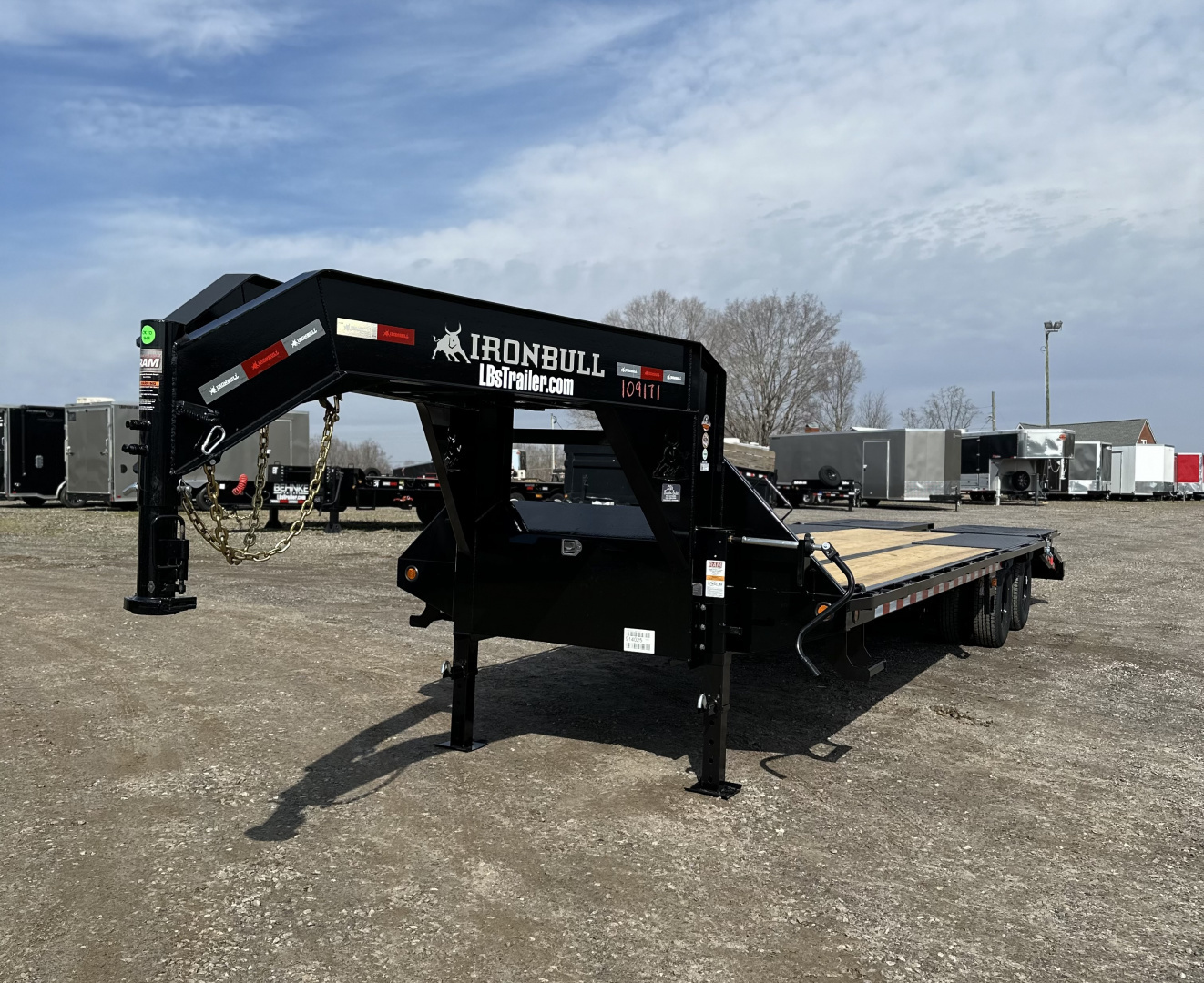 New 2026 Iron Bull FLG 102 X 30 Equipment Trailer