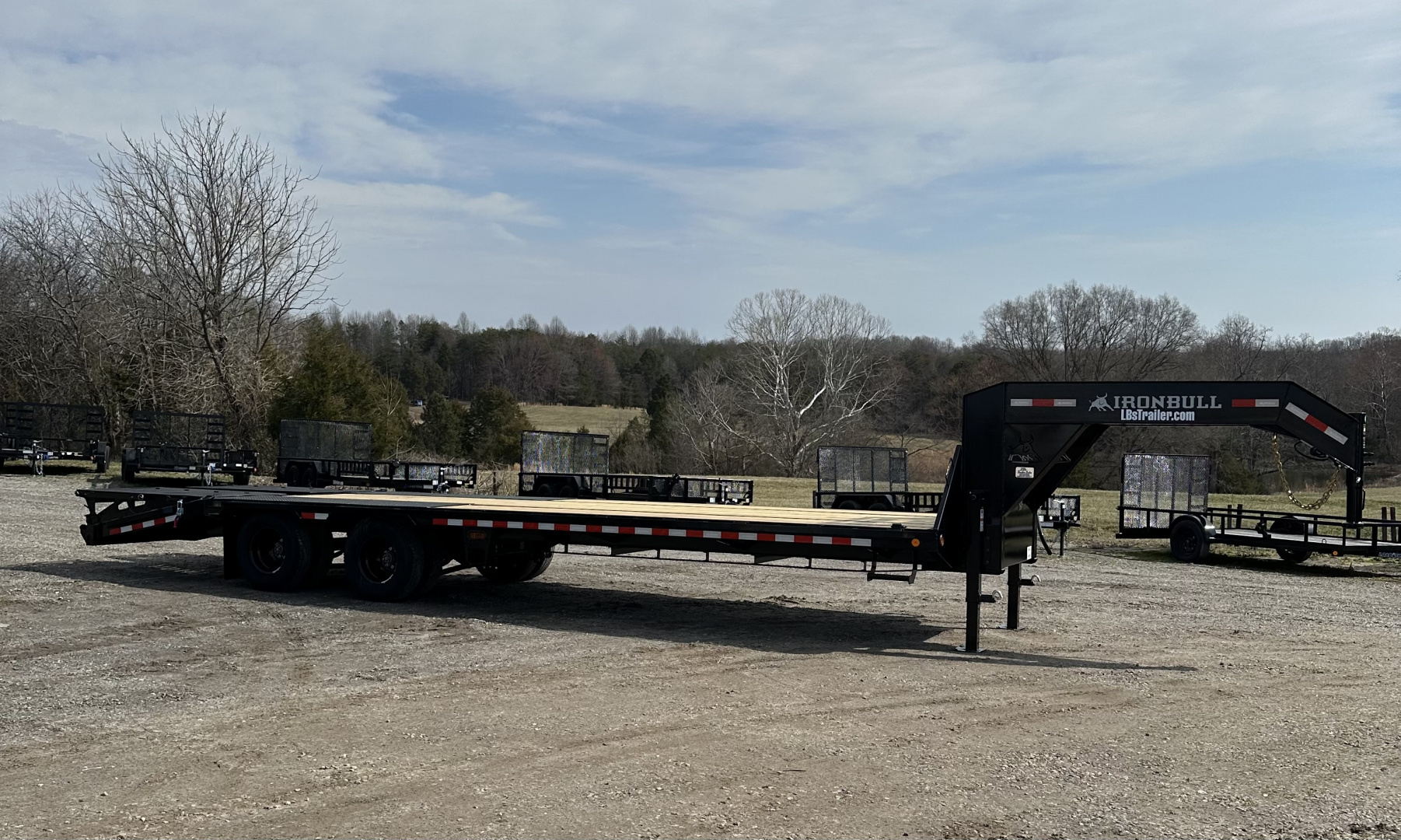 New 2026 Iron Bull FLG 102 X 30 Equipment Trailer