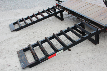 Used 2021 Quality Trailers 18' Equipment Trailer - 12,000# GVW