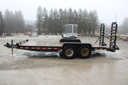 Used 2021 Quality Trailers 18' Equipment Trailer - 12,000# GVW