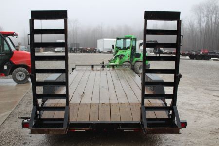 Used 2021 Quality Trailers 18' Equipment Trailer - 12,000# GVW