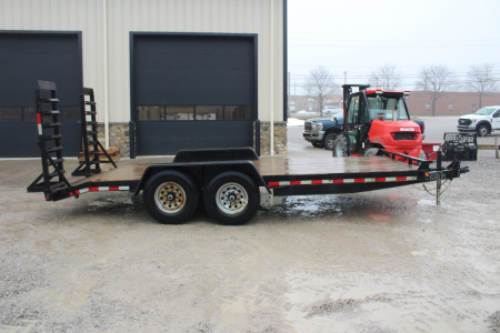 Used 2021 Quality Trailers 18' Equipment Trailer - 12,000# GVW