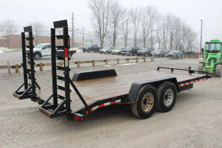 Used 2021 Quality Trailers 18' Equipment Trailer - 12,000# GVW