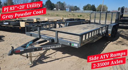 New 2026 PJ Trailers 83  x 20' UL Utility Trailer