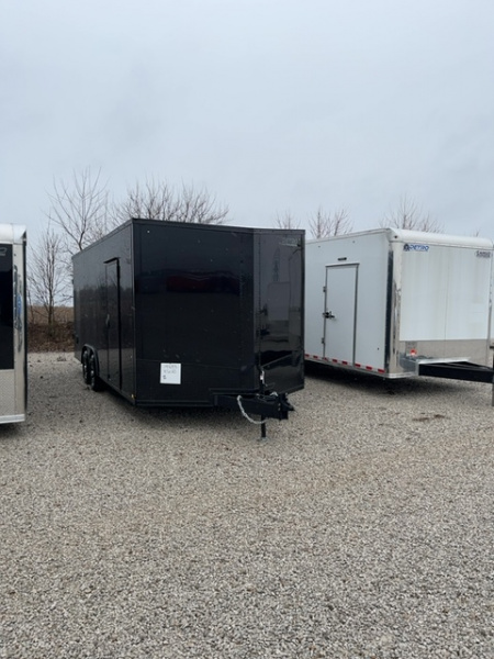New 2026 Impact Trailers 8.5 x 20 10K Tremor SE Flat Top Sloped V-Nose Car Hauler