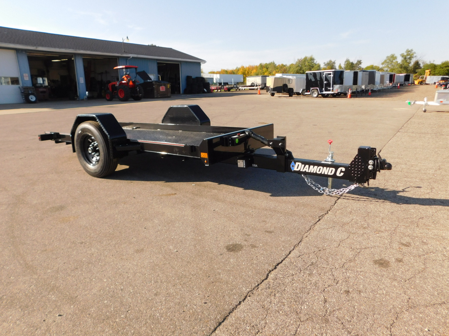New 2026 Diamond C Trailers DSA107 12x59 Equipment Trailer
