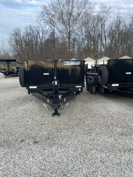 New 2026 Sure-Trac 82x14 16K Telescopic Dump Trailer w/ Hydraulic Jack