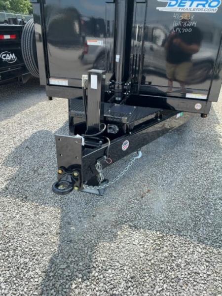 New 2026 Sure-Trac 82x14 16K Telescopic Dump Trailer w/ Hydraulic Jack