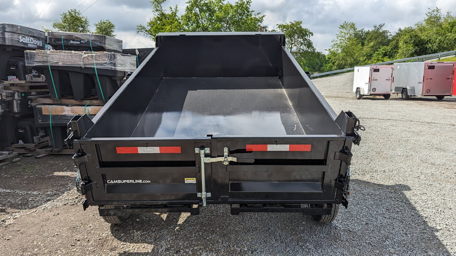 New 2026 CAM Superline 6x12 Lo Pro Standard Duty Equipment Dump Trailer