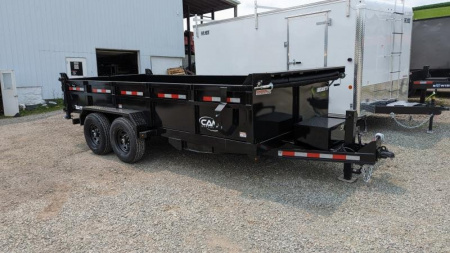 New 2026 CAM Superline 6'10" x 14' HD "BEAST" Lo Pro Equipment Dump w/ Underbody Ramps