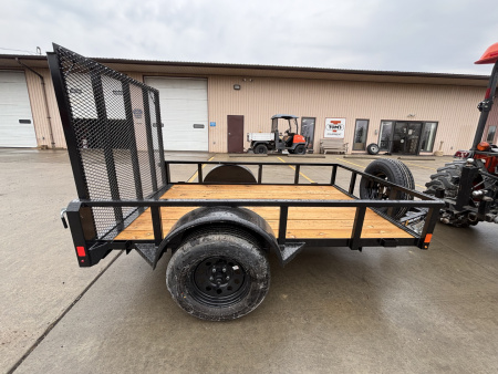 Used 2023 Belmont Trailers 5'X 8' Utility Trailer - Black - 2999# GVWR