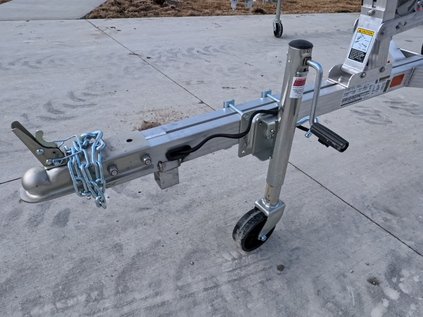 Torsion Axle On Aluminum Trailer