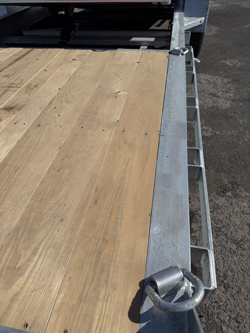 New 2026 N&N Galvanized 7X22 Split Tilt Trailer