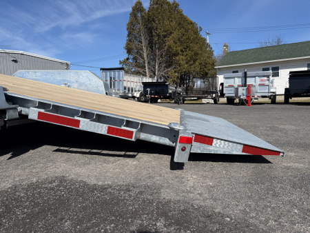 New 2026 N&N Galvanized 7X22 Split Tilt Trailer