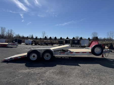 New 2026 N&N Galvanized 7X22 Split Tilt Trailer