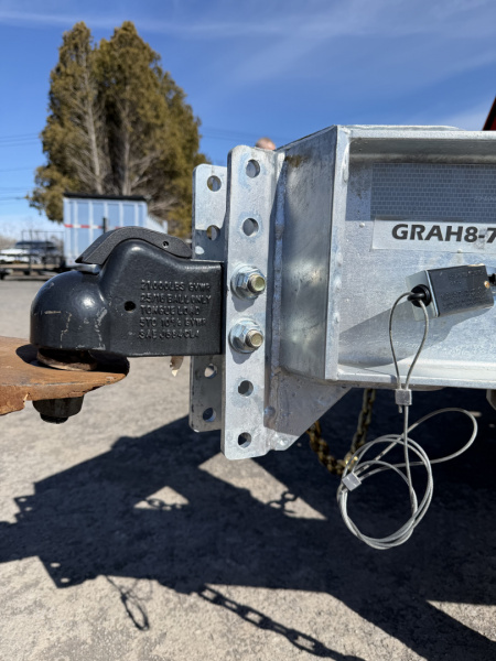 New 2026 N&N Galvanized 7X22 Split Tilt Trailer