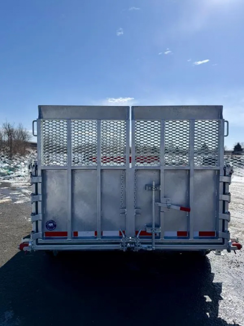 New 2026 N&N Galvanized 6X12 Dump Trailer 10K