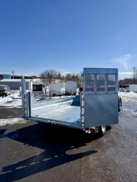 New 2026 N&N Galvanized 6X12 Dump Trailer 10K