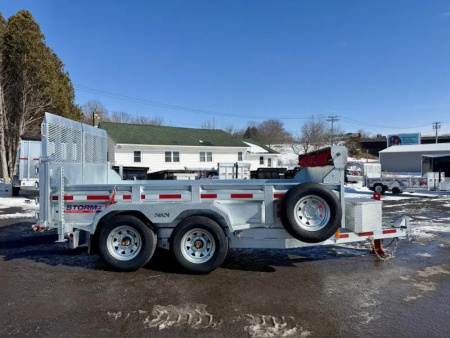 New 2026 N&N Galvanized 6X12 Dump Trailer 10K