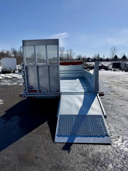 New 2026 N&N Galvanized 6X12 Dump Trailer 10K