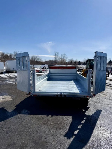 New 2026 N&N Galvanized 6X12 Dump Trailer 10K