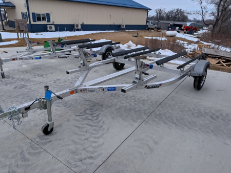 New 2026 Triton Trailers ELITE WCII Aluminum Double PWC with Aluminum Rim Wheels and ST145/R12E Tires
