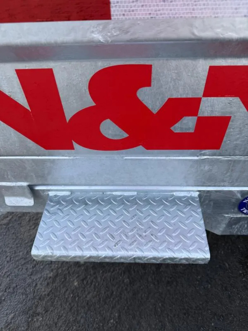 New 2026 N&N Galvanized 7X14 Dump Trailer 15K