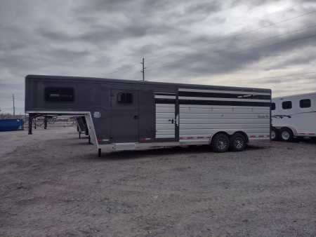 New 2026 Trails West Santa Fe 24' Stock Combo Trailer