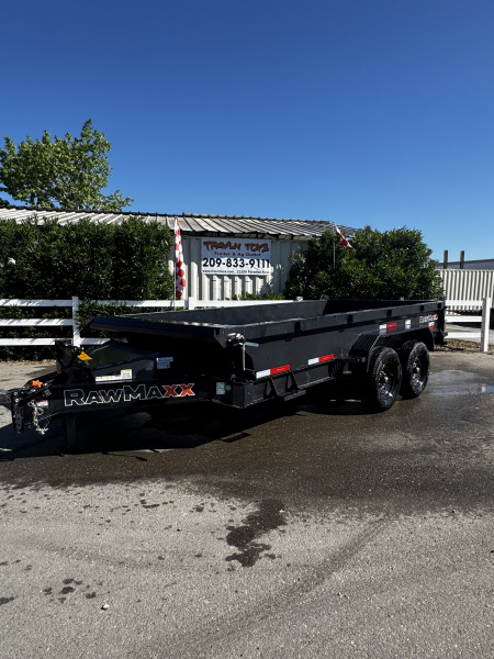 New 2026 RawMaxx DUMP-TDM Dump Trailer
