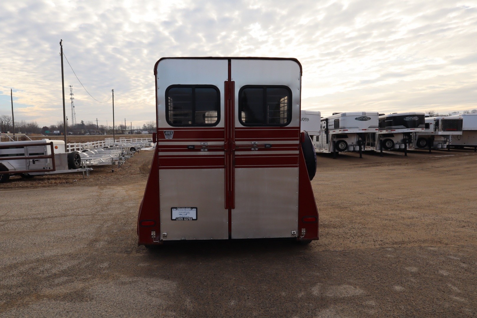 Used 1990 Trail-ET 2 Horse BP Trailer