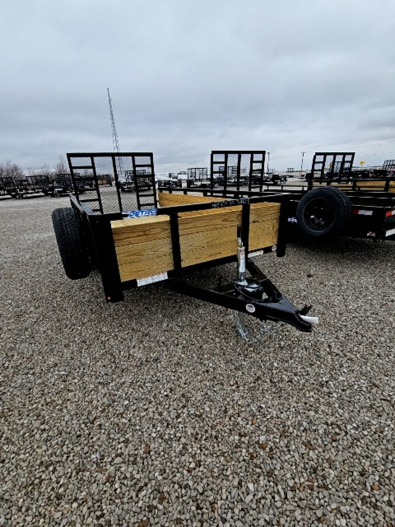 New 2026 Sure-Trac 6 x 12 Tube Top Three Board Utility Trailer