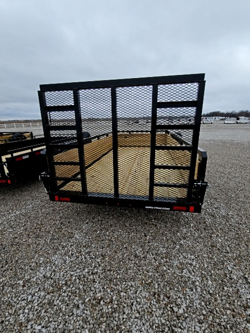 New 2026 Sure-Trac 6 x 12 Tube Top Three Board Utility Trailer