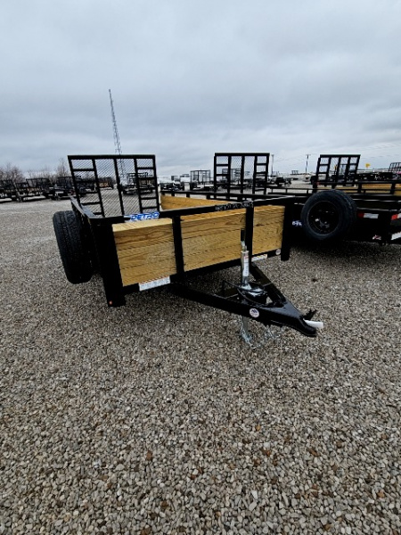 New 2025 Sure-Trac 6 x 12 5K Tube Top Three Board Utility Trailer