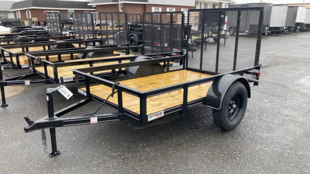 New 2026 P & T Trailers 5x8 Utility Trailer