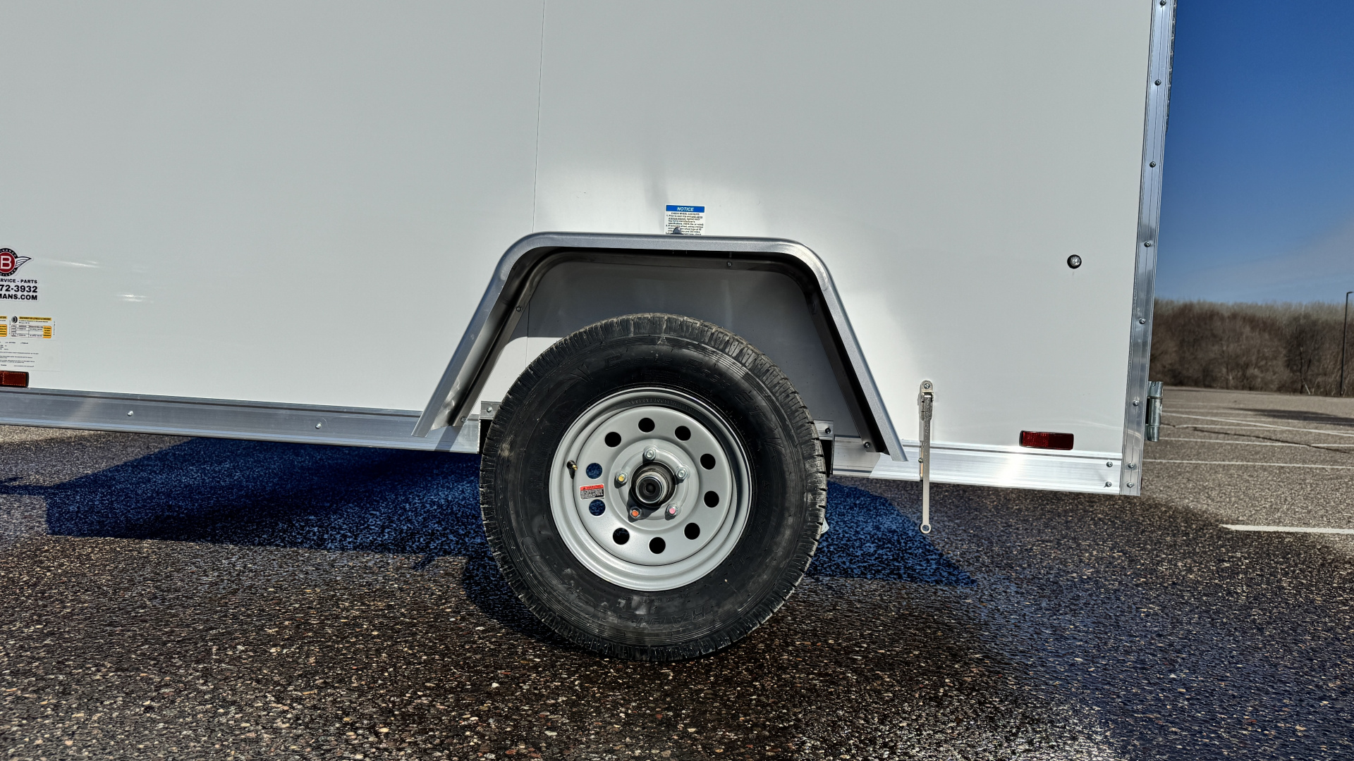 New 2026 Lightning 5X8 Cargo / Enclosed Trailer - DOUBLE DOORS!