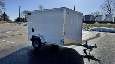New 2026 Lightning 5X8 Cargo / Enclosed Trailer - DOUBLE DOORS!