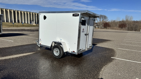 New 2026 Lightning 5X8 Cargo / Enclosed Trailer - DOUBLE DOORS!