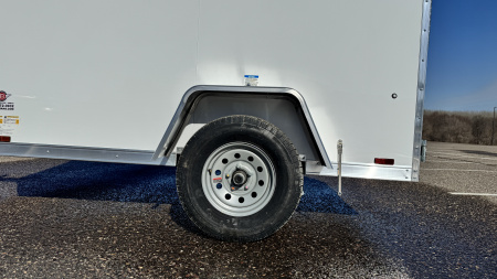 New 2026 Lightning 5X8 Cargo / Enclosed Trailer - DOUBLE DOORS!