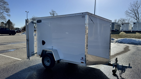 New 2026 Lightning 5X8 Cargo / Enclosed Trailer - DOUBLE DOORS!