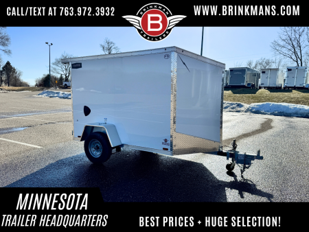 New 2026 Lightning 5X8 Cargo / Enclosed Trailer - DOUBLE DOORS!