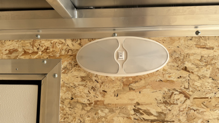 New 2026 Lightning 5X10 Enclosed Trailer - Ramp Door!