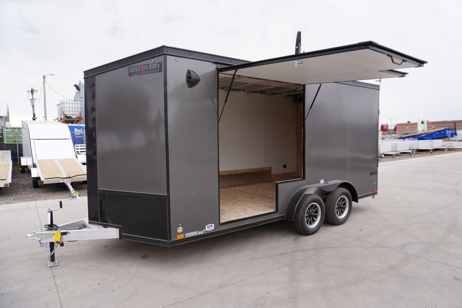 New 2026 Discovery Trailers Endeavor 7.5x16ft Enclosed Trailer