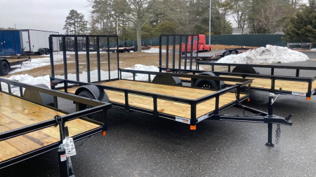 New 2026 P & T Trailers 6.5x12 Utility Trailer