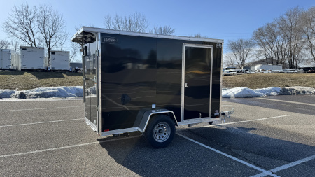 New 2026 Lightning 5X10 Enclosed Trailer - Ramp Door!